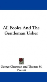 all fooles and the gentleman usher_cover