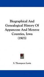 biographical and genealogical history of appanoose and monroe counties iowa_cover