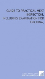 guide to practical meat inspection including examination for trichina_cover