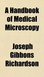 a handbook of medical microscopy_cover