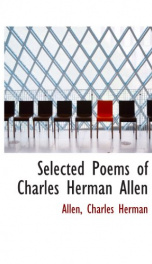 selected poems of charles herman allen_cover