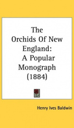 the orchids of new england a popular monograph_cover