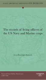 the records of living officers of the us navy and marine corps_cover