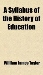 a syllabus of the history of education_cover