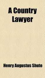 a country lawyer_cover