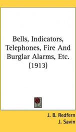 bells indicators telephones fire and burglar alarms etc_cover