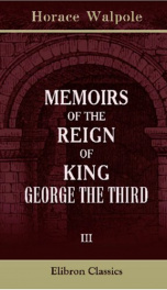 memoirs of the reign of king george the third volume 3_cover