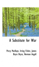 a substitute for war_cover