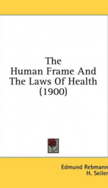 the human frame and the laws of health_cover