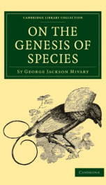 On the Genesis of Species_cover
