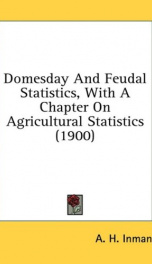 domesday and feudal statistics_cover