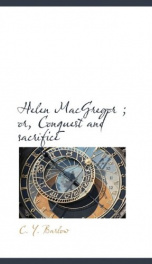 helen macgregor or conquest and sacrifice_cover