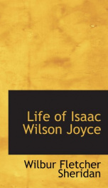 life of isaac wilson joyce_cover