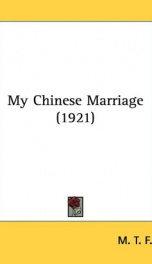 my chinese marriage_cover