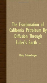 the fractionation of california petroleum by diffusion through fullers earth_cover