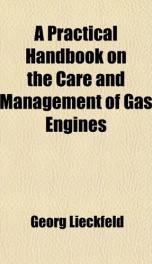 a practical handbook on the care and management of gas engines_cover