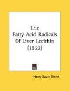 the fatty acid radicals of liver lecithin_cover