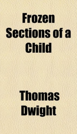 frozen sections of a child_cover