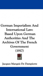 german imperialism and international law_cover