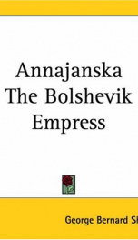 Annajanska, the Bolshevik Empress_cover