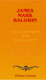 development and evolution_cover