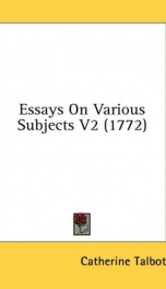 essays on various subjects_cover