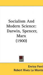 Socialism and Modern Science (Darwin, Spencer, Marx)_cover