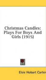 christmas candles plays for boys and girls_cover