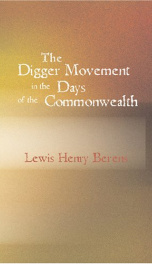 The Digger Movement in the Days of the Commonwealth_cover