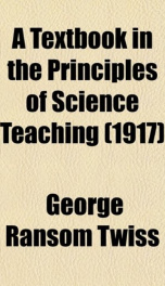 a textbook in the principles of science teaching_cover
