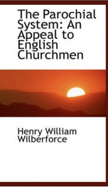 the parochial system an appeal to english churchmen_cover