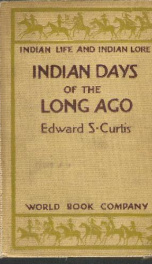 indian days of the long ago_cover