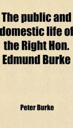 the public and domestic life of the right hon edmund burke_cover