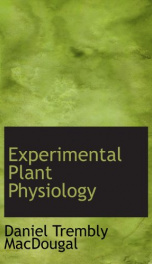 experimental plant physiology_cover