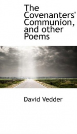 the covenanters communion and other poems_cover