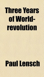 three years of world revolution_cover