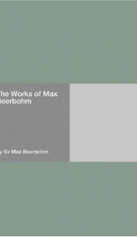 The Works of Max Beerbohm_cover