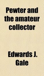 pewter and the amateur collector_cover