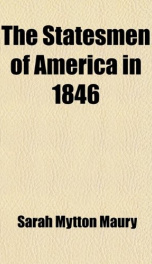 the statesmen of america in 1846_cover
