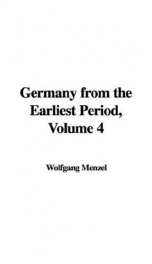 Germany from the Earliest Period Volume 4_cover
