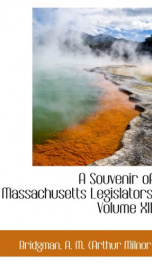 a souvenir of massachusetts legislators_cover