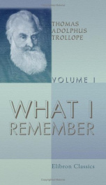 what i remember volume 1_cover