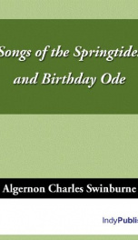 Songs of the Springtides and Birthday Ode_cover