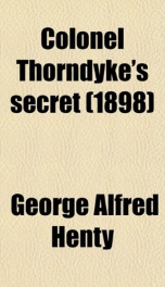 Colonel Thorndyke's Secret_cover