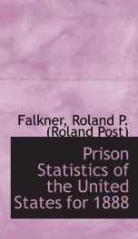 prison statistics of the united states for 1888_cover