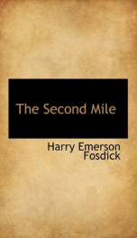the second mile_cover