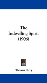 the indwelling spirit_cover