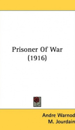 prisoner of war_cover