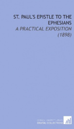 st pauls epistle to the ephesians a practical exposition_cover