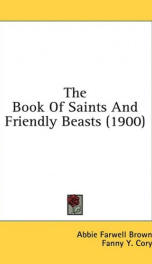 The Book of Saints and Friendly Beasts_cover